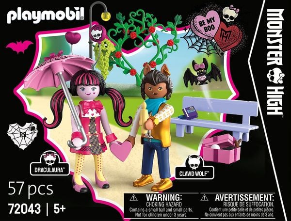 Produktbild: PLAYMOBIL 72043 Monster High Valentinstagsdate