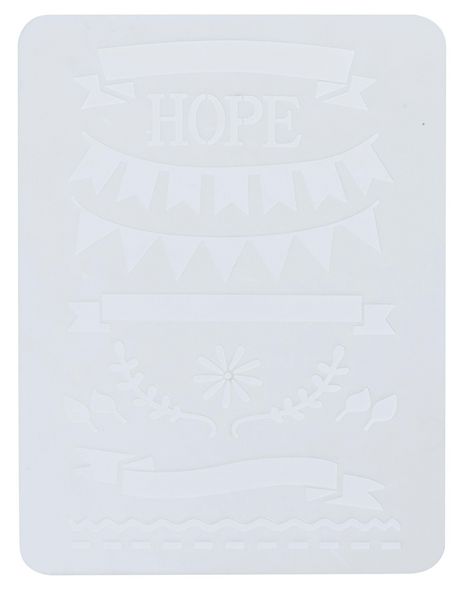 Produktbild: Scrapbooking-Set, Fotoalbum mit Spiralbindung, 50 Seiten wei&szlig;, 32x22 cm + Stifte, Sticker, Schablonen, Fotoecken