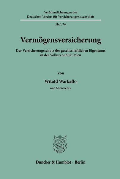 Produktbild: Verm&ouml;gensversicherung.