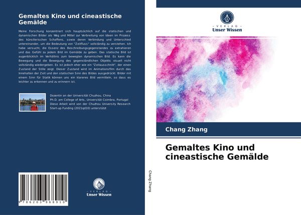 Gemaltes Kino und cineastische Gemälde, Taschenbuch von Chang Zhang, Verlag Unser Wissen, 9786203968910