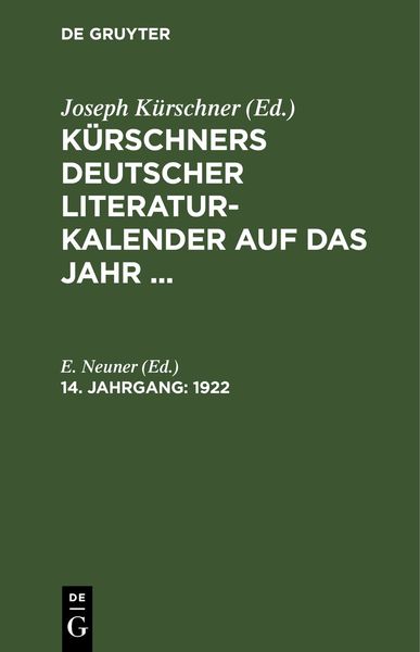 Produktbild: 1922