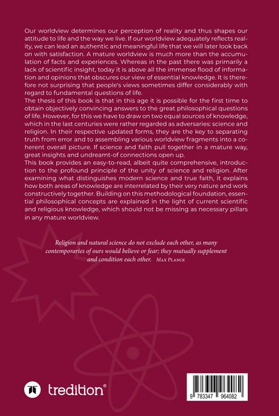 Produktbild: Pillars of a Mature Worldview
