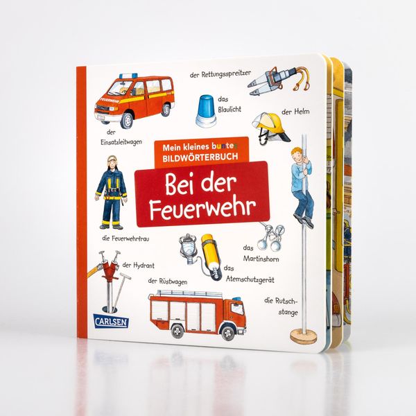 Produktbild: Mein kleines buntes Bildw&ouml;rterbuch: Bei der Feuerwehr