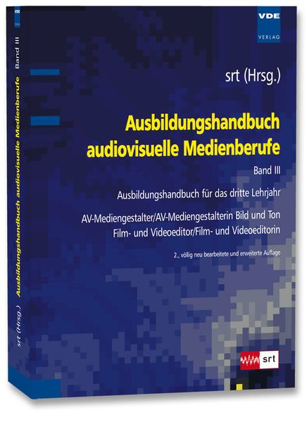 Produktbild: Ausbildungshandbuch audiovisuelle Medienberufe Bd.III