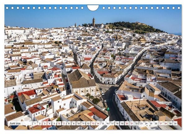 Produktbild: Andalusiens weisse D&ouml;rfer (Wandkalender 2026 DIN A4 quer), CALVENDO Monatskalender