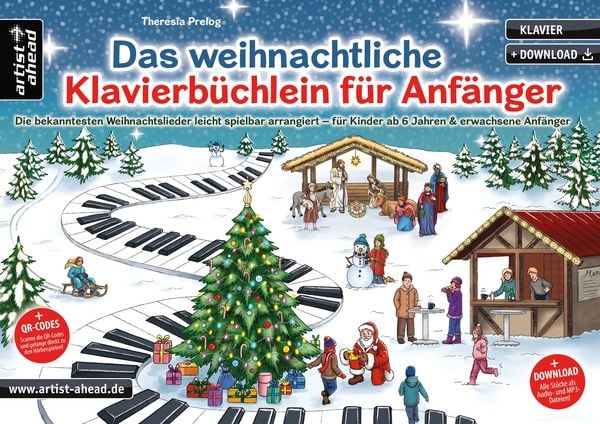 Produktbild: Das weihnachtliche Klavierb&uuml;chlein f&uuml;r Anf&auml;nger