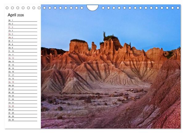 Produktbild: Kolumbien Impressionen (Wandkalender 2026 DIN A4 quer), CALVENDO Monatskalender