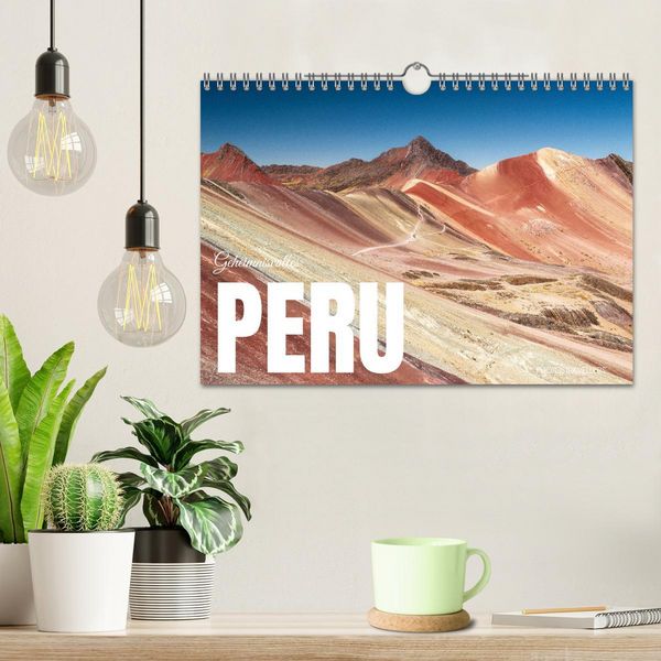 Produktbild: Geheimnisvolles Peru (Wandkalender 2026 DIN A4 quer), CALVENDO Monatskalender