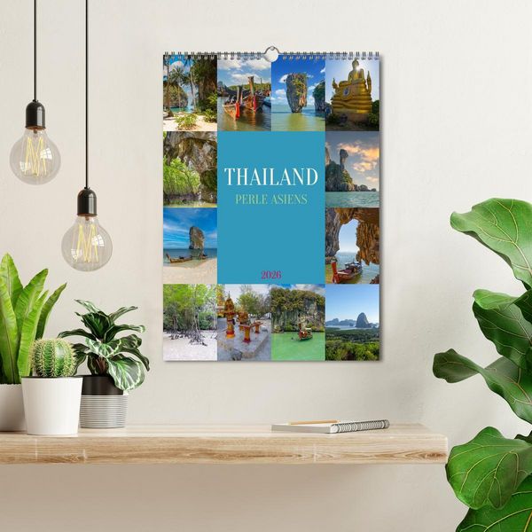 Produktbild: Thailand - Perle Asiens (Wandkalender 2026 DIN A3 hoch), CALVENDO Monatskalender