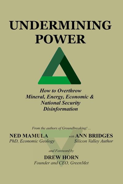Produktbild: Undermining Power: How To Overthrow Mineral, Energy, Economic & National Security Disinformation