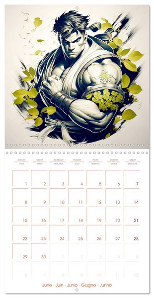 Produktbild: Streetfighters (Wall Calendar 2026 12 &times; 12 Inch) CALVENDO 12 Month Wall Calendar