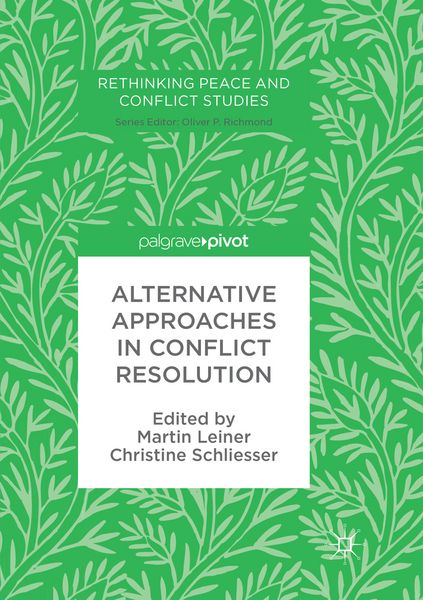 Produktbild: Alternative Approaches in Conflict Resolution