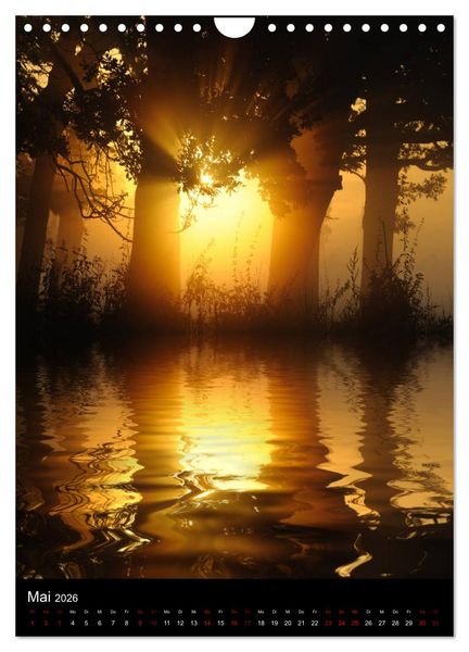 Produktbild: Mystische Stimmungen (Wandkalender 2026 DIN A4 hoch), CALVENDO Monatskalender