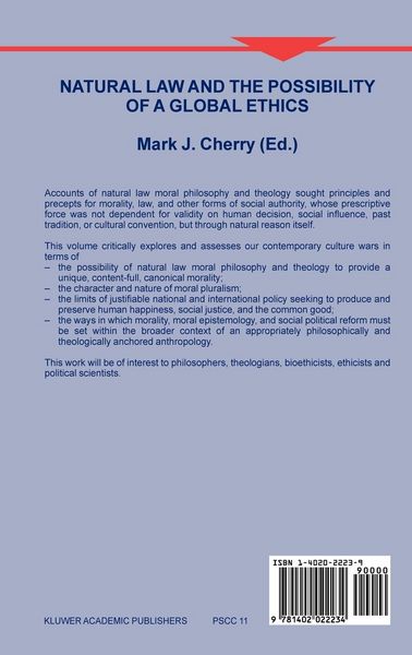 Produktbild: Natural Law and the Possibility of a Global Ethics