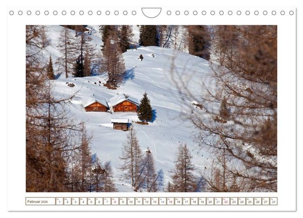 Produktbild: Idyllische Almh&uuml;tten (Wandkalender 2026 DIN A4 quer), CALVENDO Monatskalender