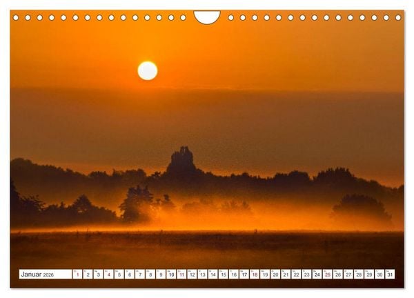 Produktbild: Osterholz-Scharmbeck, Natur-Impressionen aus dem Teufelsmoor (Wandkalender 2026 DIN A4 quer), CALVENDO Monatskalender