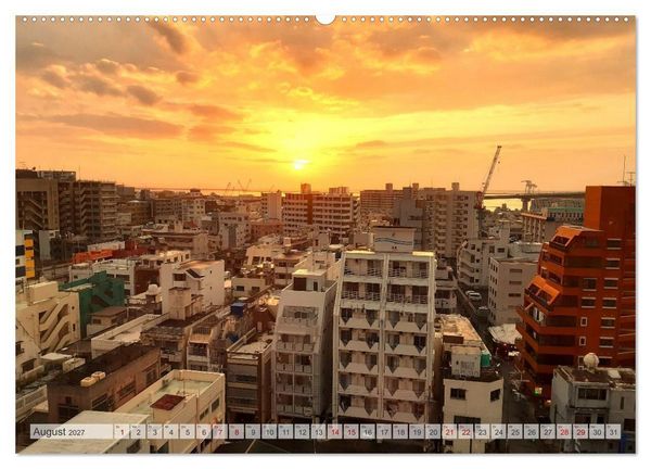 Produktbild: St&auml;dte in Japan (Wandkalender 2027 DIN A2 quer), CALVENDO Monatskalender