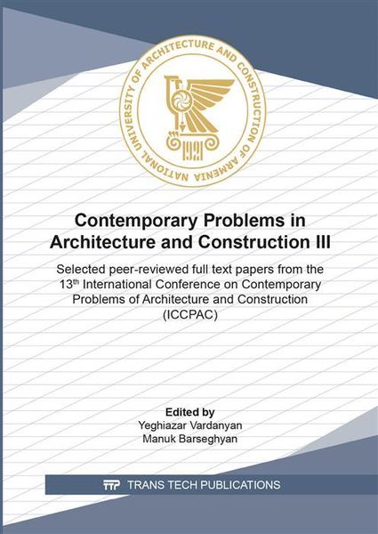 Produktbild: Contemporary Problems in Architecture and Construction III