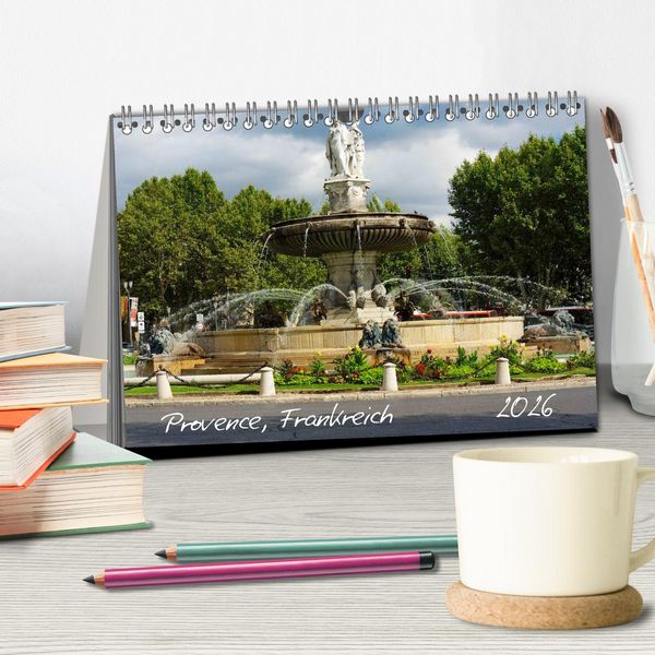 Produktbild: Provence, Frankreich (Tischkalender 2026 DIN A5 quer), CALVENDO Monatskalender
