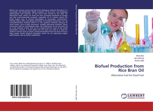 Produktbild: Biofuel Production from Rice Bran Oil