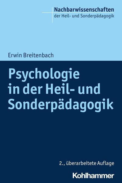 Produktbild: Psychologie in der Heil- und Sonderp&auml;dagogik