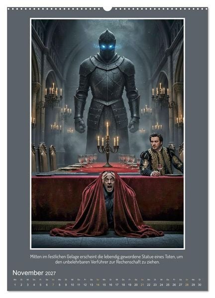 Produktbild: Fantastische Szenen aus gro&szlig;en Opern (hochwertiger Premium Wandkalender 2027 DIN A2 hoch), Kunstdruck in Hochglanz