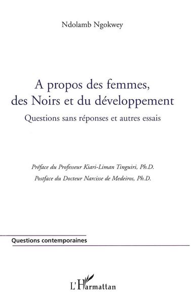 Produktbild: A propos des femmes, des Noirs et du d&eacute;veloppement