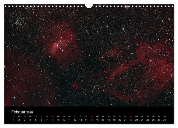 Produktbild: Die Galaxie im Garten (Wandkalender 2026 DIN A3 quer), CALVENDO Monatskalender