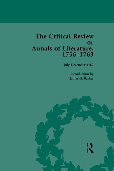 Produktbild: The Critical Review or Annals of Literature, 1756-1763 Vol 14