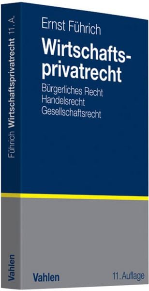 Produktbild: Wirtschaftsprivatrecht