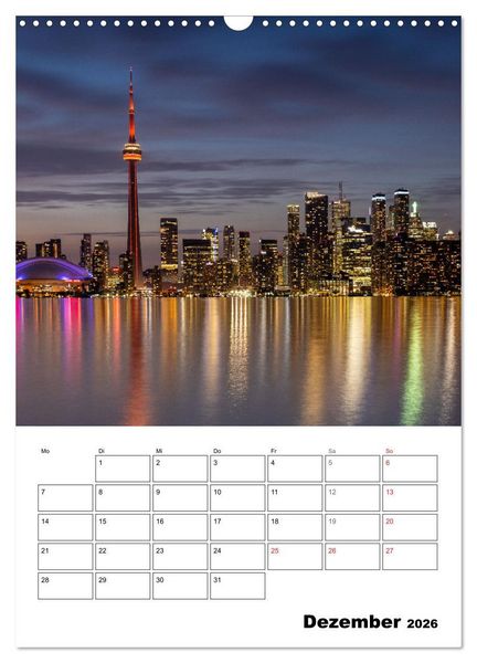 Produktbild: Mein Sch&ouml;nes Kanada (Wandkalender 2026 DIN A3 hoch), CALVENDO Monatskalender