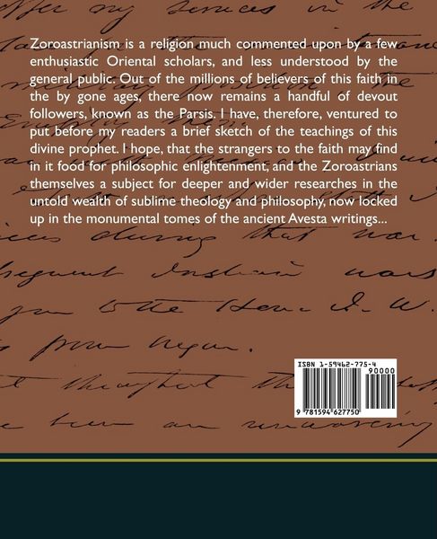 Produktbild: The Teachings of Zoroaster and the Philosophy of the Parsi Religion (New Edition)