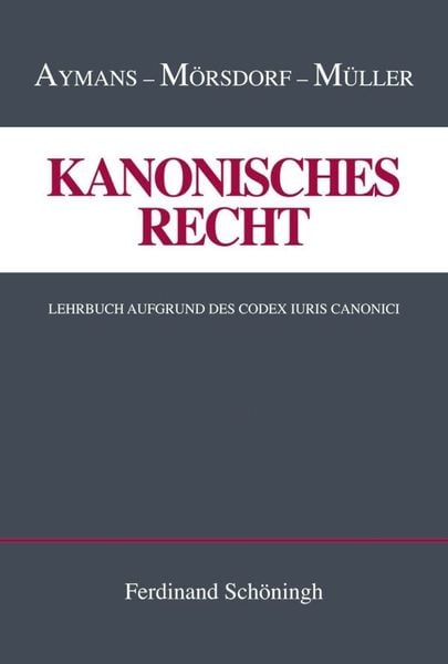 Produktbild: Kanonisches Recht