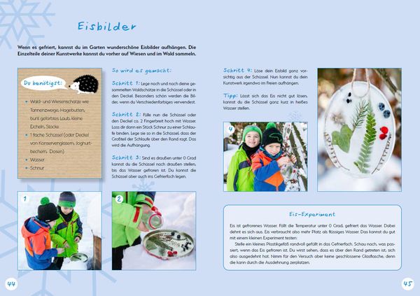 Das Wald- und Wiesenbuch für die Kleinsten. Basteln, spielen, lernen ab 3 Jahren