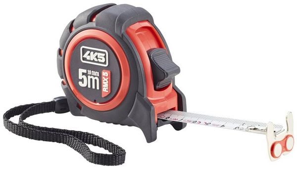 Produktbild: 4K5 Tools RMX 5 RollMeter 5m 606.100-5 Ma&szlig;band 5m