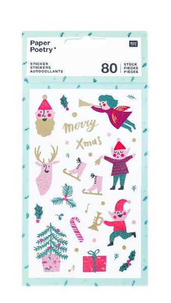 Produktbild: Sticker, Jolly Christmas, Classic