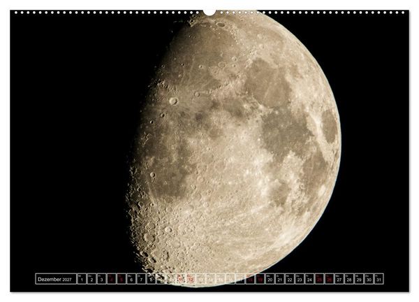 Produktbild: Faszination Mond - der etwas andere Mondkalender (hochwertiger Premium Wandkalender 2027 DIN A2 quer), Kunstdruck in Hochglanz