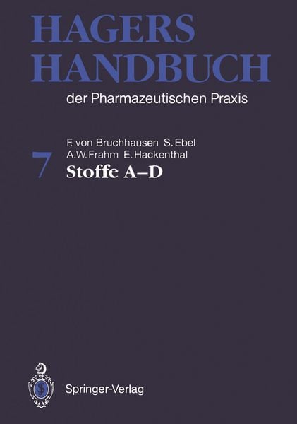 Produktbild: Hagers Handbuch der Pharmazeutischen Praxis