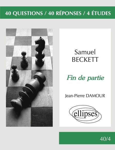 Beckett, Fin de partie, Taschenbuch von Jean-Pierre Damour, Ellipses, 9782729851545