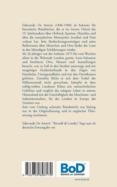 Produktbild: Erinnerungen an London