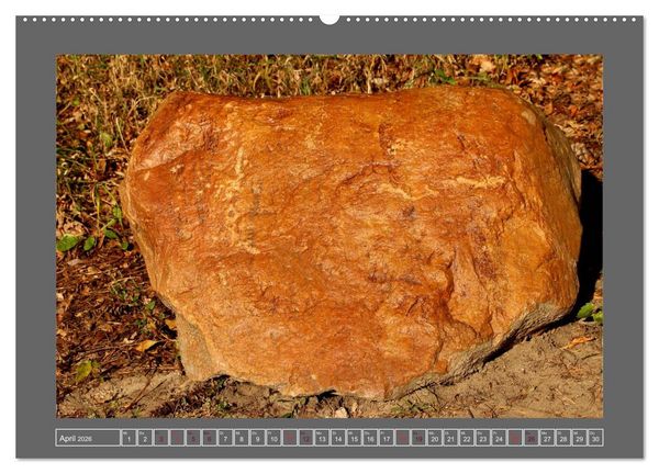 Produktbild: Gesteine und mineralische Bildungen (hochwertiger Premium Wandkalender 2026 DIN A2 quer), Kunstdruck in Hochglanz