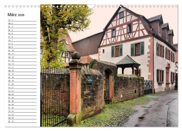 Produktbild: Herrliches Hessen - B&uuml;dingen (Wandkalender 2026 DIN A3 quer), CALVENDO Monatskalender