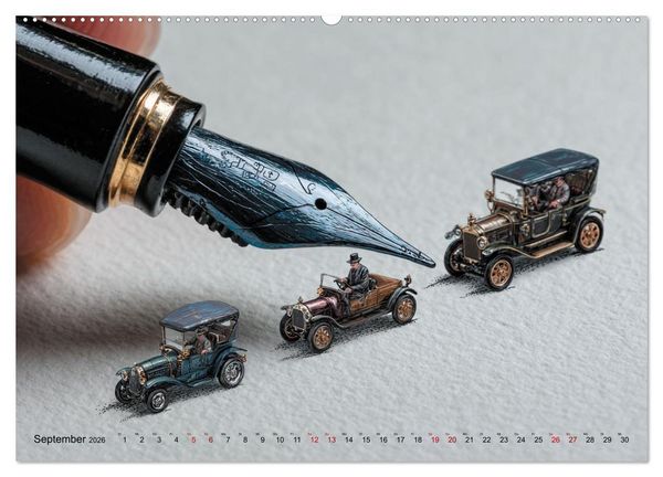 Produktbild: Die leise Magie der Kalligrafie (Wandkalender 2026 DIN A2 quer), CALVENDO Monatskalender