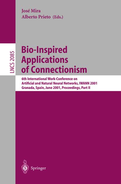 Produktbild: Bio-Inspired Applications of Connectionism