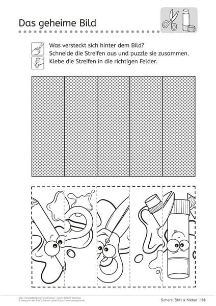Produktbild: Schere, Stift und Kleber &ndash; spielerisch die Feinmotorik f&ouml;rdern