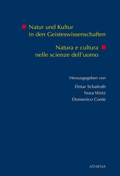 Produktbild: Natur und Kultur in den Geisteswissenschaften