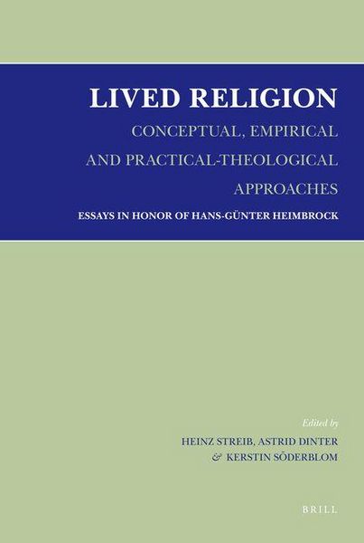 Produktbild: Lived Religion - Conceptual, Empirical and Practical-Theological Approaches