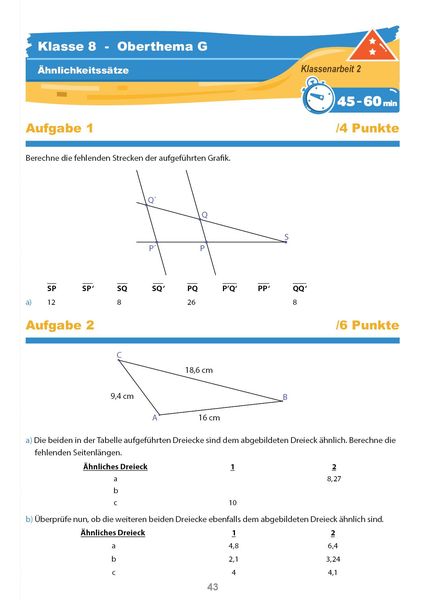 Produktbild: Mathematik Klassenarbeits-Trainer Klasse 8 &ndash; StrandMathe