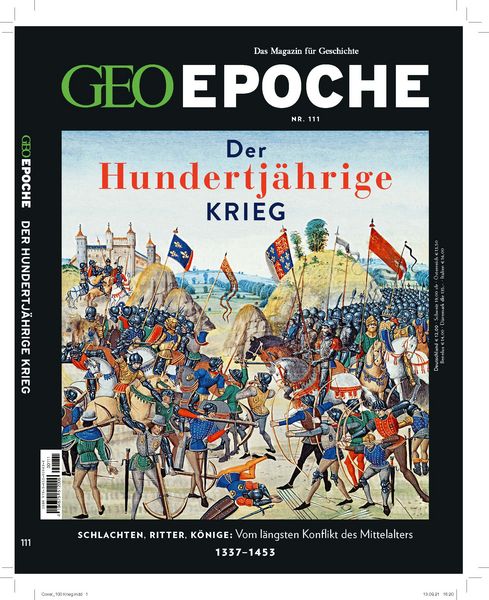 Produktbild: GEO Epoche / GEO Epoche 111/2021 - Der Hundertj&auml;hrige Krieg