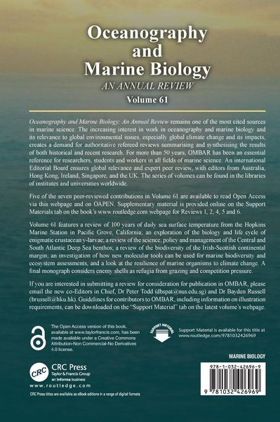 Produktbild: Oceanography and Marine Biology